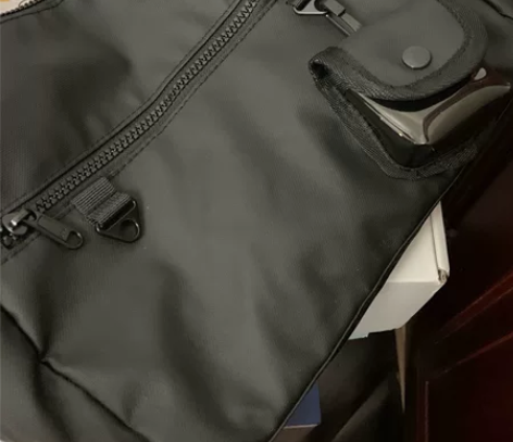 bagsmart日系斜挎包男机能斜跨单肩包...