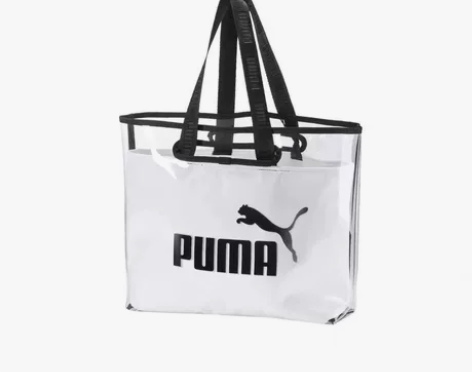 puma手提包 娜扎同款 网红透明手提袋单...
