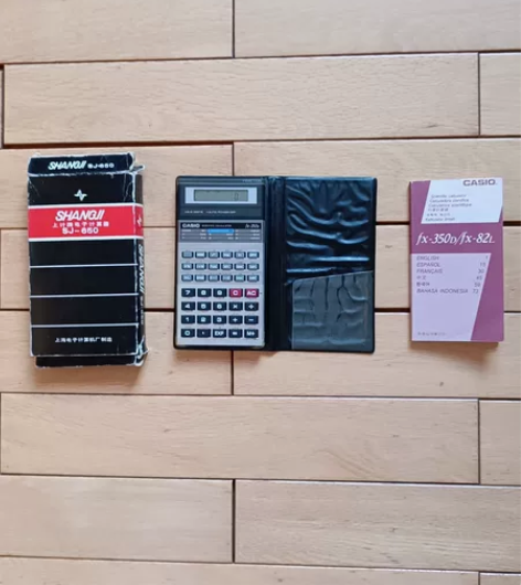 卡西欧函数计算器，未曾使用，几乎全新，低价...