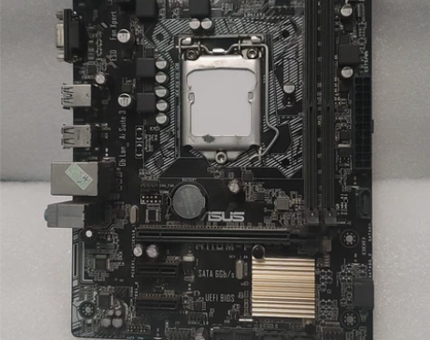 华硕H110M-F主板，电脑拆机，图片实拍...