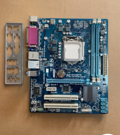 11片技嘉h61m-s2ph主板，拆机主板...