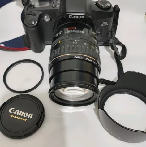 佳能EOSkiss单反胶片相机 最近搬家断...