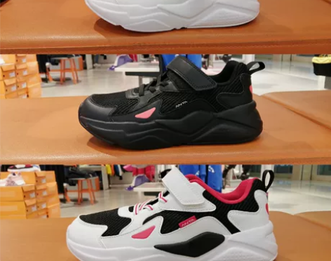 安踏儿童2020春秋男大童网面跑鞋3120...