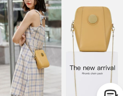 Somay夏天手机包链条包包女2021新款...