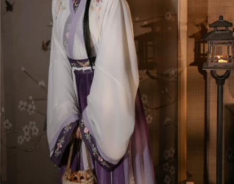 迷仙纪汉服【上仙】晋制三件套紫色 感兴趣的...