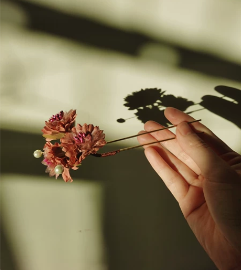 簪娘出簪  绢花5元一个满100包邮   ...