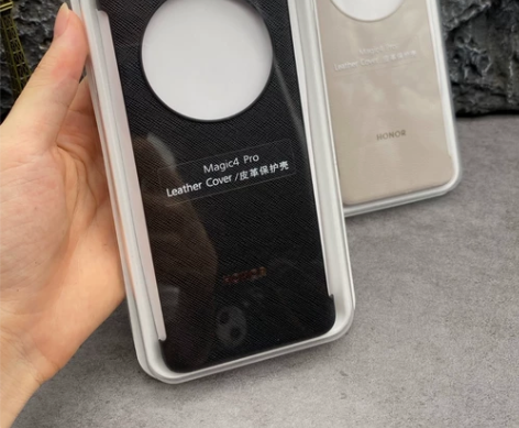 荣耀magic4/magic4pro皮革手...