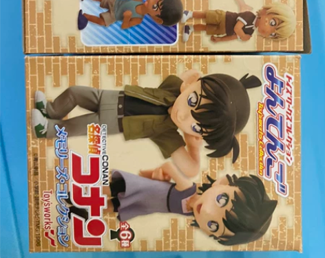 名侦探柯南 盒蛋 童年回忆 拆摆过，六个齐...