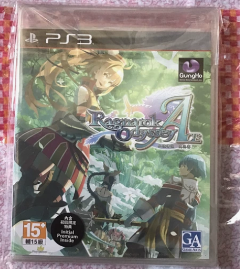 ps3 仙境传说 奥德赛 中文版全新未拆封...