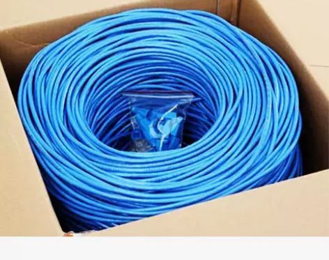 超六类千兆无氧铜成品网线足300米0.58...