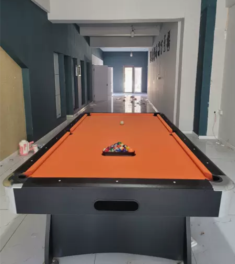家用台球桌，自动回球，带球杆，球杆架，力推...