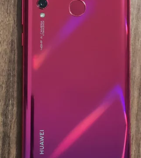 华为nova4 8+128g 红色使用2年...