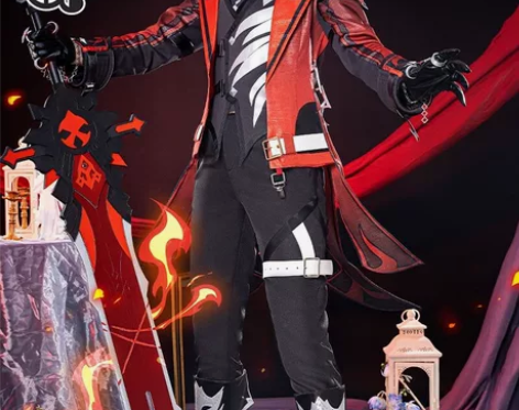 三町目原神cos服迪卢克殷红终夜 预售全套...