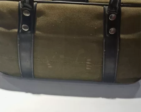 怀旧老物件  帆布箱子 感兴趣的话点“我想...