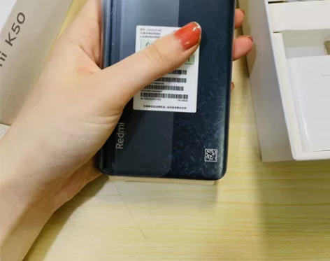 红米K50 12?256墨羽色， 成色98...