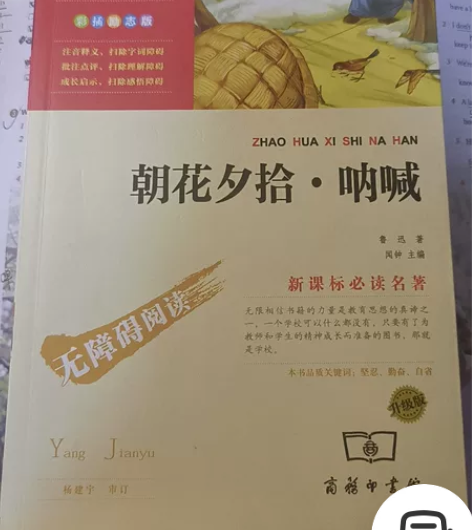 新课标必读名著-朝花夕拾.呐喊,适合小学、...