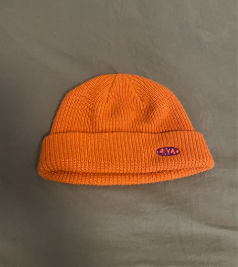 Lazy oaf 正品 橙色线帽 瓜皮帽男...