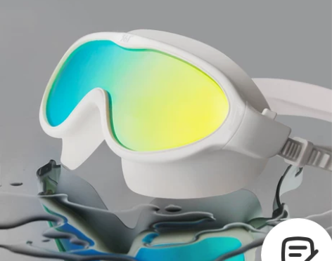 361度泳镜女士防水防雾高清近视男儿童游泳...