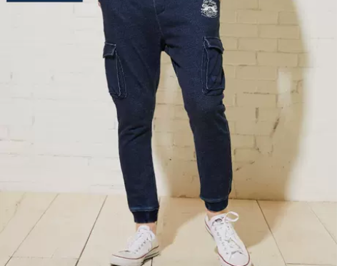 裤子工装 工装裤子EDWIN爱德恩日本江户...