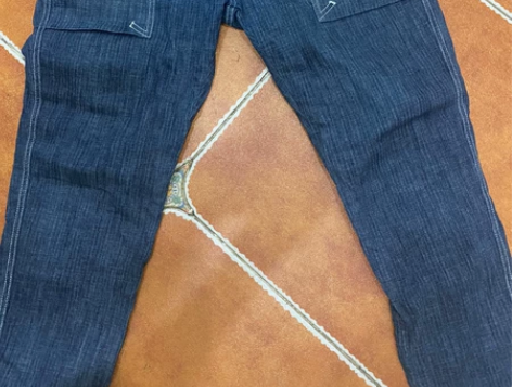 男士牛仔裤9新！XL码穿不到3次，买的都是...
