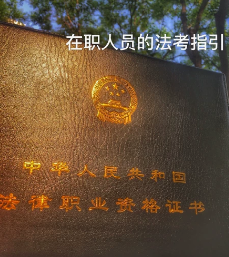 法律职业资格考试司法考试线上经验指导全程一...