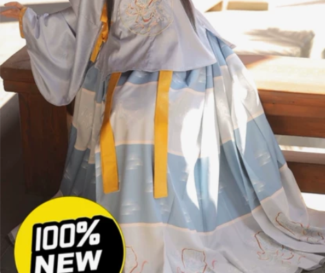 只换三坑，玉术玉术原创汉服女明制圆领袍补服...