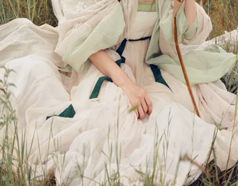 司南阁 蒹葭与白露汉服全套 正版 尺码如图...