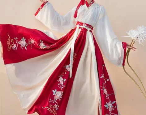 晋制交领汉服女秋冬学生中国风古装原创正品齐...