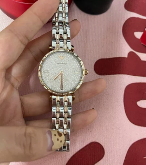 阿玛尼的满天星手表 朋友送的 不知道正假 ...