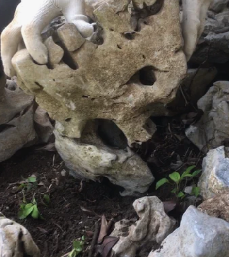 天然太湖石原石奇石，32-27-14。“太...