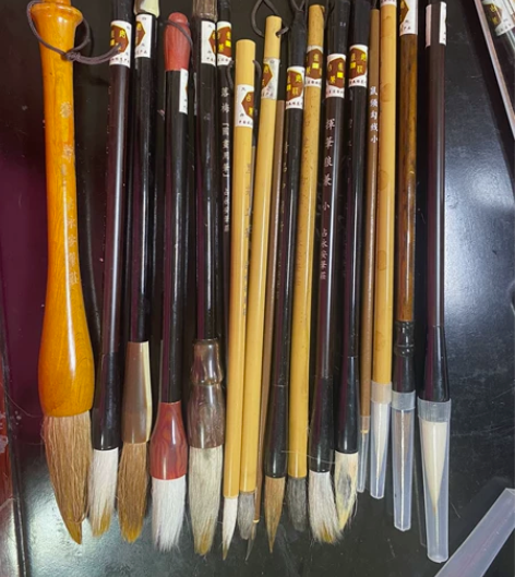 国画毛笔套装 专业级国画毛笔套装山水画写意...