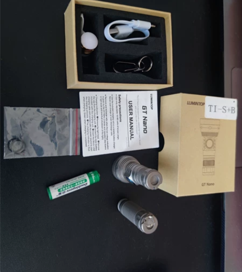 雷明兔LUMINTOP GTNano 钛合...