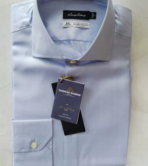 英国托马斯梅森面料，在香港生产制造。男士长...