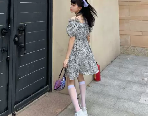 XIAODUTING/奶油甜豹 可爱性感荷...