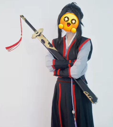 悠窝窝魔道祖师魏无羡M—L可穿，假发是青墨...