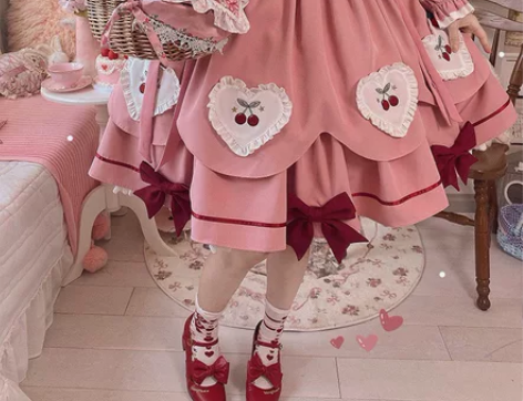 【苏御原创设计】樱嘤嘤甜美Lolita洋装...