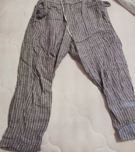 女式,棉麻裤,均码 15元,不退不换不包邮...