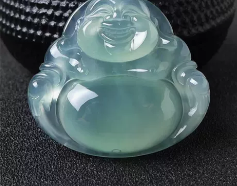 匠难翡翠1号 缅甸天然A货佛公吊坠 翡翠颈...