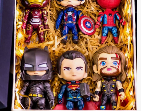 【送男友，送朋友礼品】漫威Q版公仔复仇者联...
