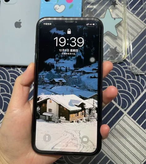 自用苹果11  黑色128g  电池78 ...