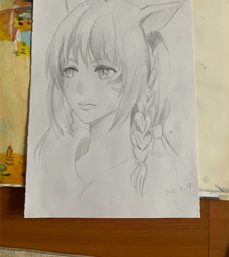 铅笔宠物，铅笔素描人物，动漫卡通画^_^ ...