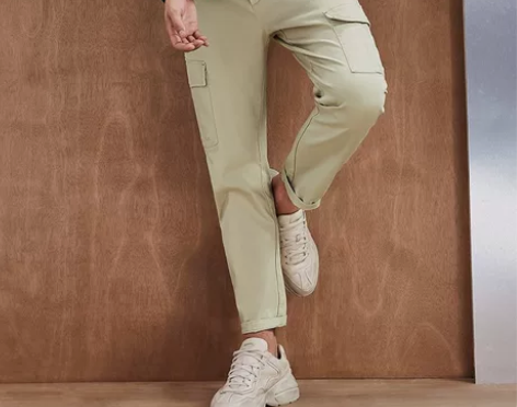 太小了便宜出千纸鹤男士工装休闲裤男生宽松潮...