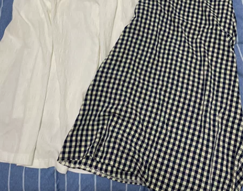 连衣裙，2件75包邮 均码，宽松，格子裙有...