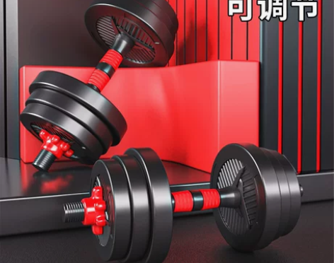 哑铃男士健身家用可调节重量器材杠铃女士亚