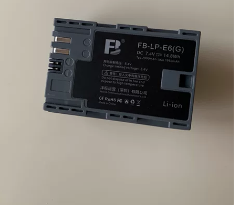 沣标相机电池LP-E6 适用佳能EOS R...
