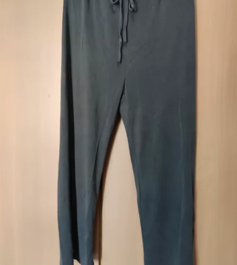 深黑色阔腿裤，均码 自穿，自测裤长100，...