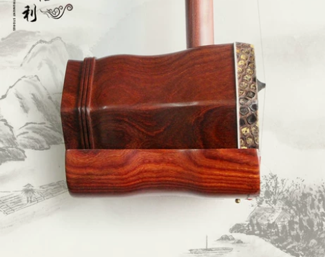 吕建华弟子亲制红花梨木红酸枝小叶红檀二胡初...