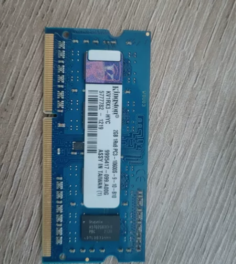笔记本电脑拆机金士顿内存条 2GB具体看图...