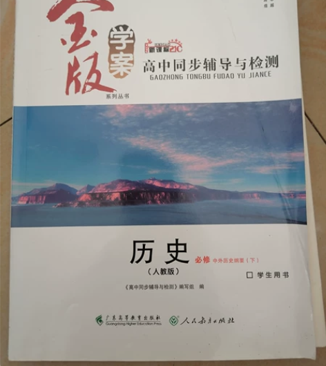 金版学案 新课标·高中同步辅导与检测 历史...