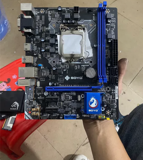 梅捷B150v主板、公司电脑一手拆机主板。...